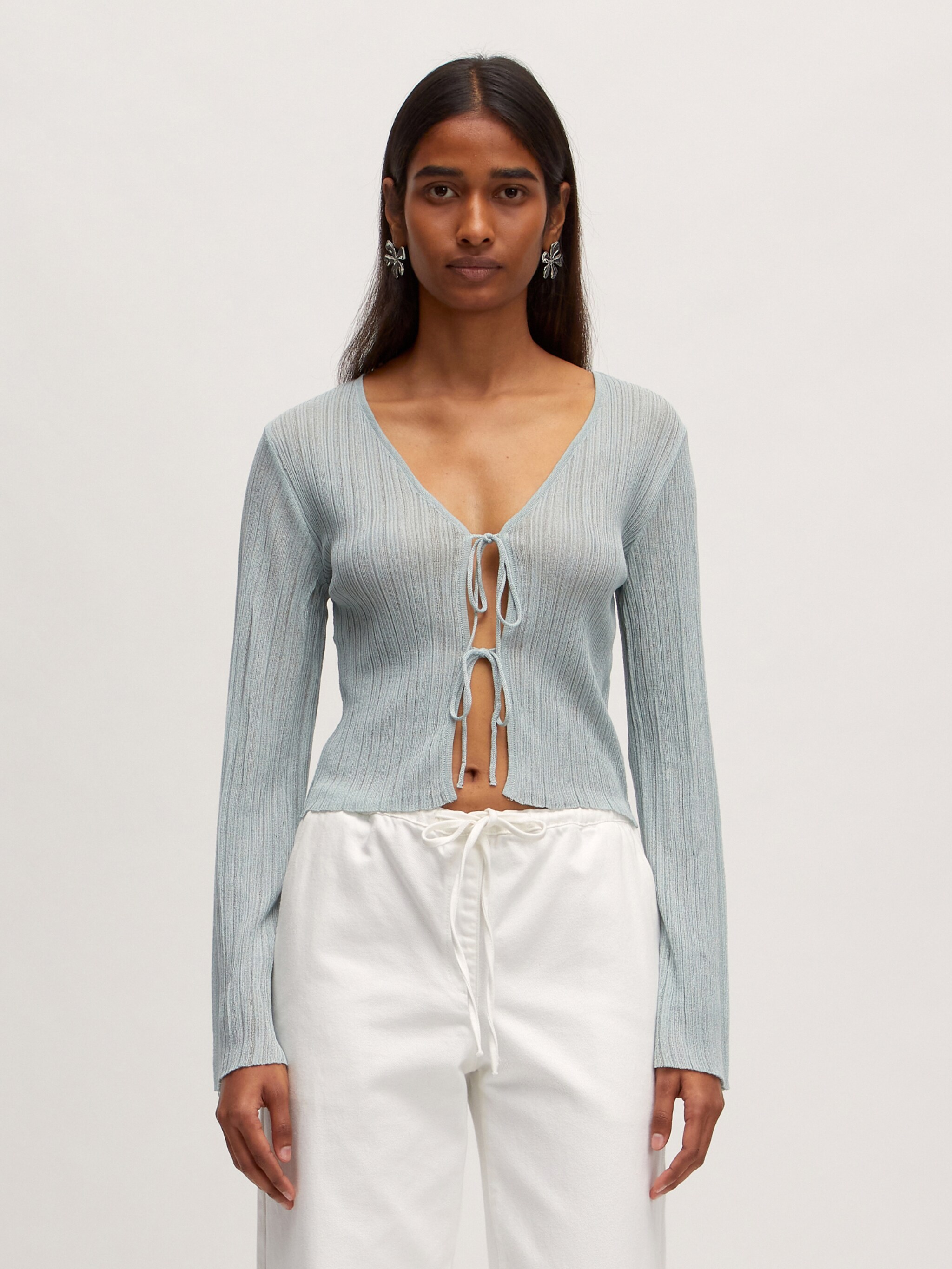 EDITED Produits Cardigan 'Odine' bleu pastel