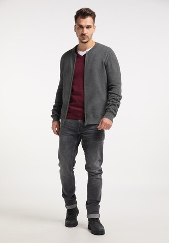 RAIDO Knit Cardigan in Grey