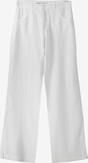 Pantaloni Bershka di colore bianco, Visualizzazione prodotti