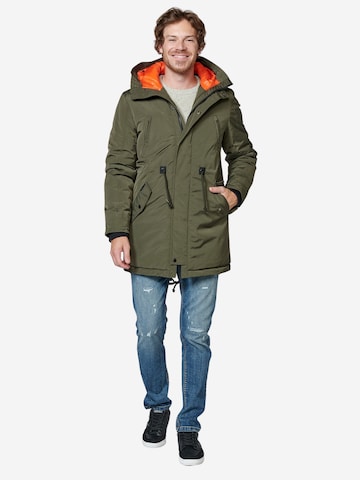 KOROSHI Between-Season Jacket in Green