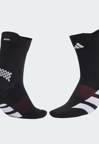ADIDAS PERFORMANCE Αθλητικές κάλτσες 'Adizero' σε μαύρο