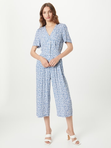 Louche Jumpsuit in Blauw: voorkant