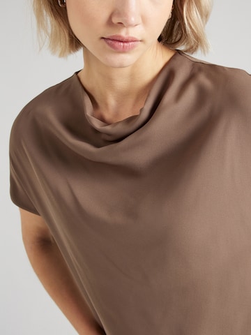 COMMA Bluzka w kolorze brązowy