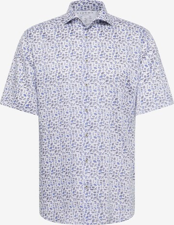 ETERNA Regular fit Button Up Shirt in Blue: front