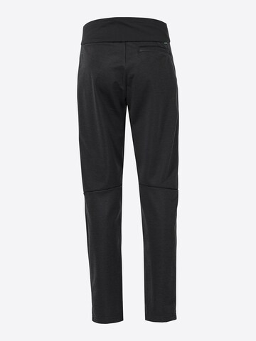 VAUDE Slim fit Workout Pants 'Tremalzo' in Black