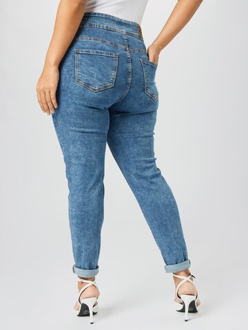 Skinny Jean 'AGNES' Noisy May Curve en bleu