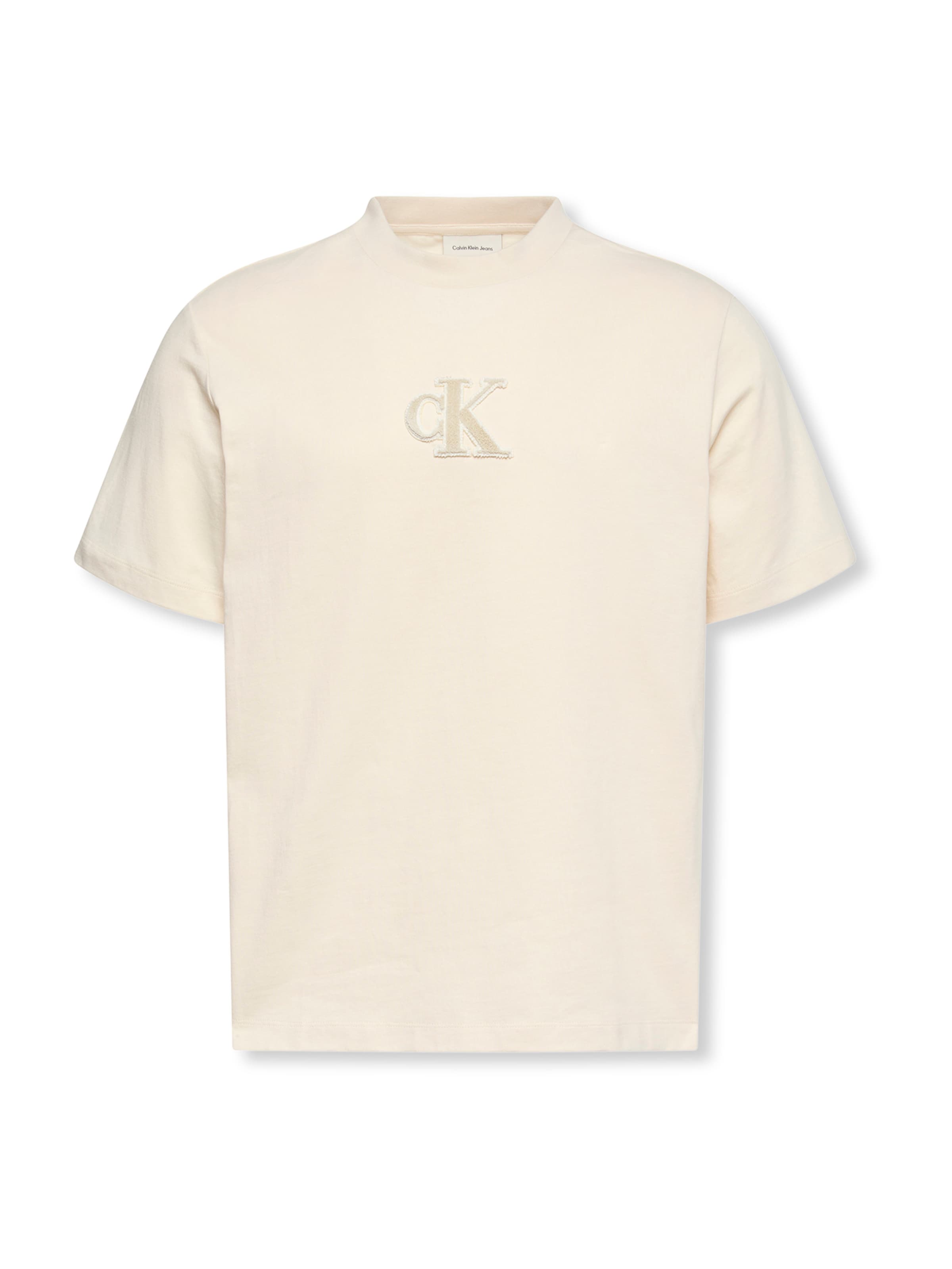 Calvin Klein Jeans Shirt in Beige: voorkant