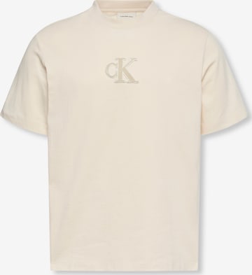 Calvin Klein Jeans Paita värissä beige: etupuoli