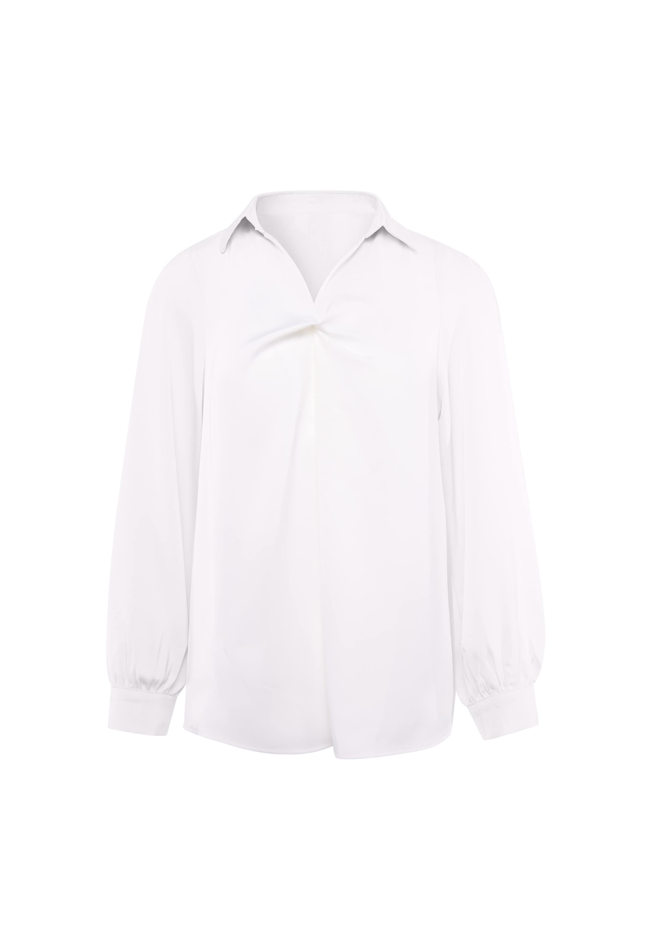 usha BLACK LABEL Blouse in Wit: voorkant