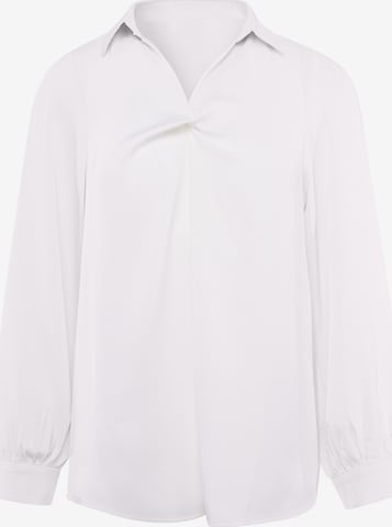 usha BLACK LABEL Blouse in Wit: voorkant