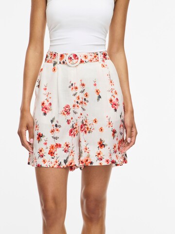 Regular Pantalon 'VIElma' VILA en blanc : devant