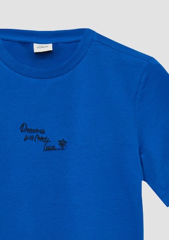 s.Oliver Shirt in Blauw