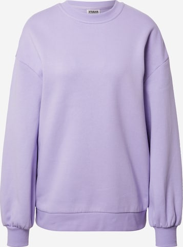 Urban Classics - Sweatshirt em roxo: frente