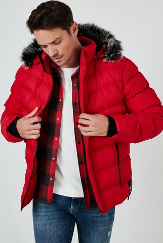 Buratti Winter Coat 'Buratti' in Red