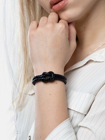Bracelet 'Knot' SERASAR en noir