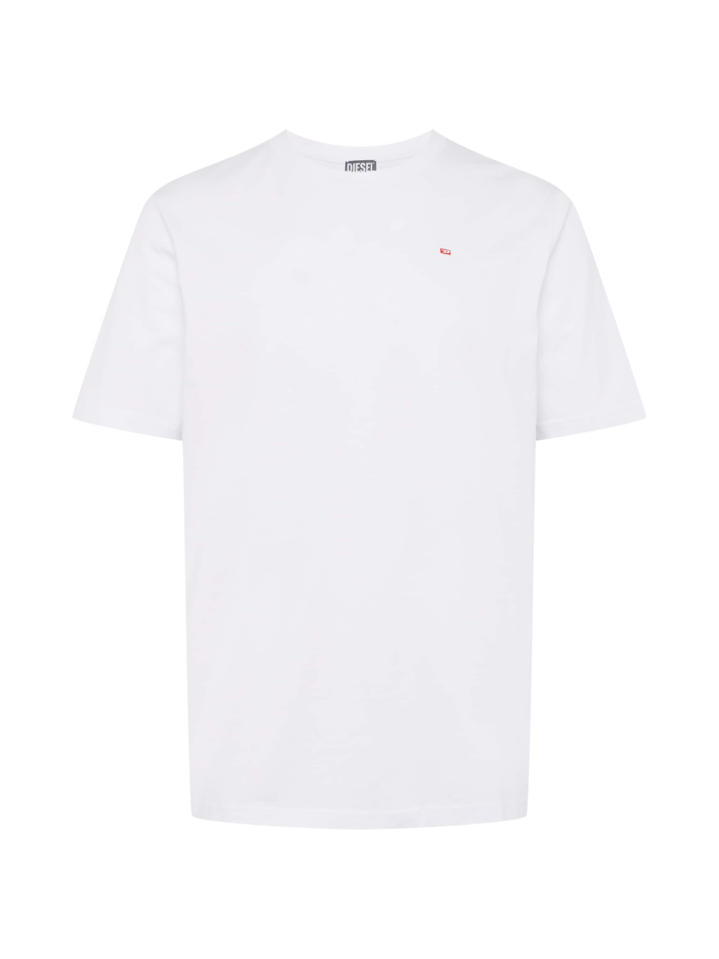 Maglietta 'Microdiv' DIESEL di colore rosso / bianco, Visualizzazione prodotti