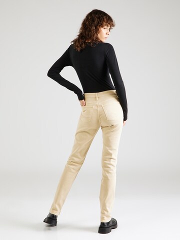 ESPRIT Slimfit Jeans in Beige