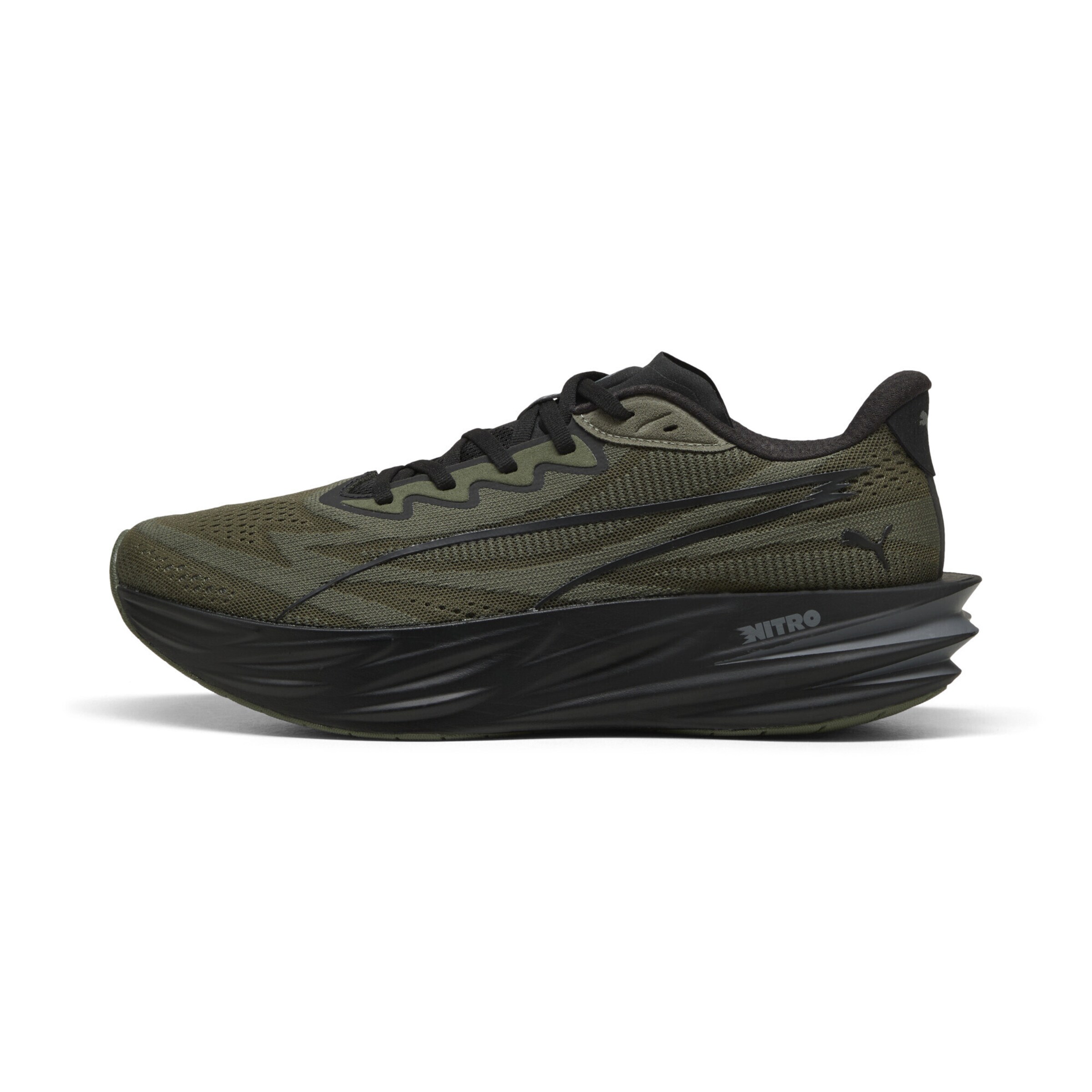 PUMA Running shoe 'Deviate Pure NITRO™' in Green: front