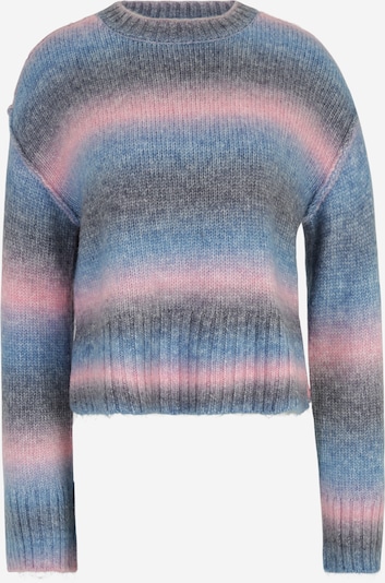 Vero Moda Tall Pull-over 'AQUA' en bleu nuit / aqua / rose, Vue avec produit