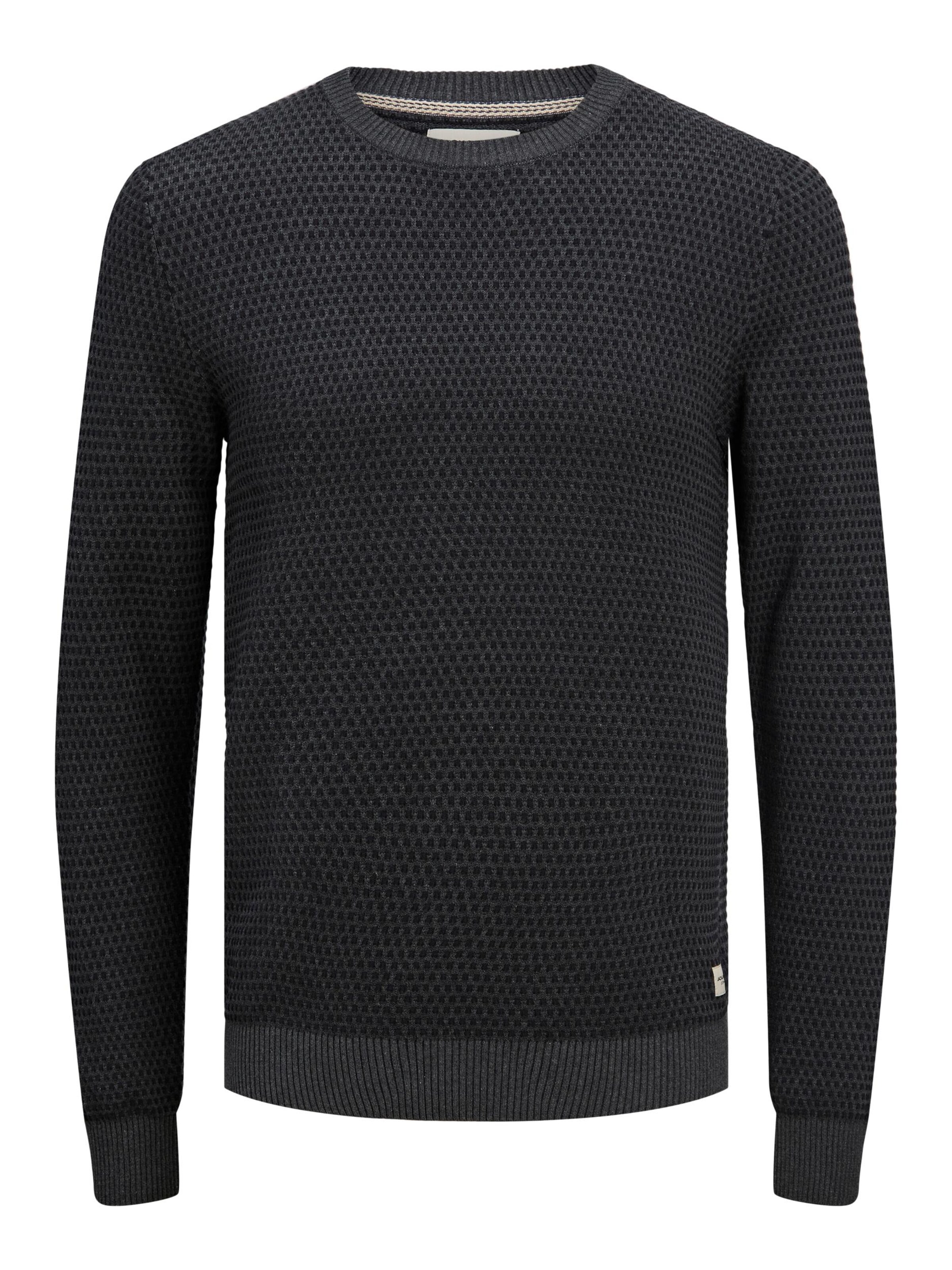 JACK & JONES Sweater 'JJEAtlas' in XS in Anthracite, Item view