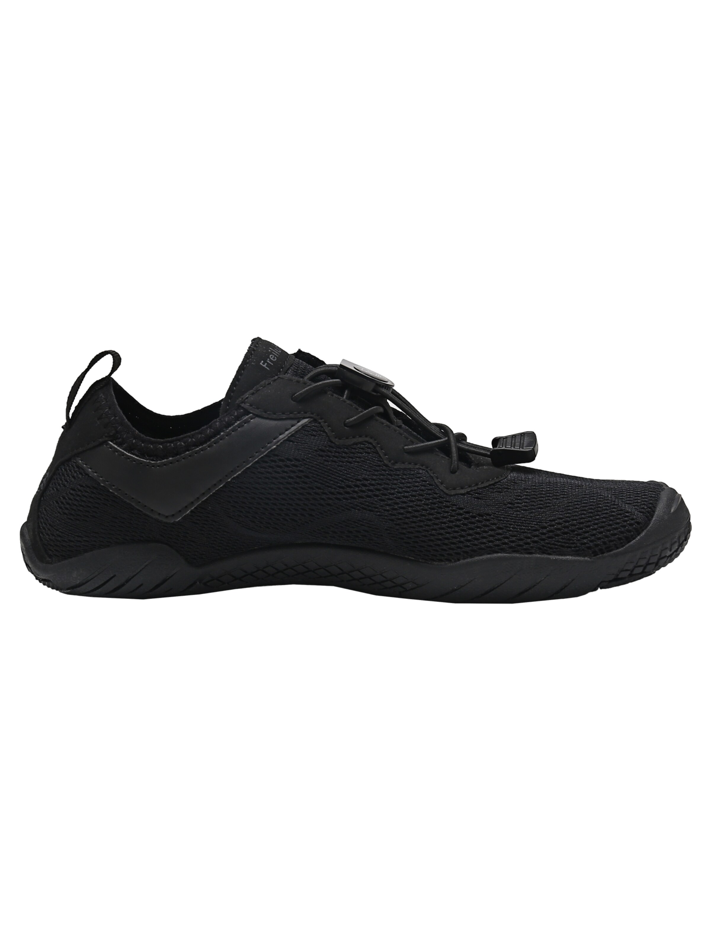 Freiluftkind Athletic Lace-Up Shoes 'Freiluftkind® – Kokoda rutschfeste Barfußschuhe für dein Abenteuer' in Black