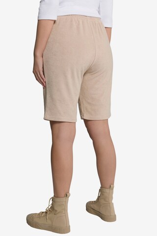 Ulla Popken Regular Pants in Beige