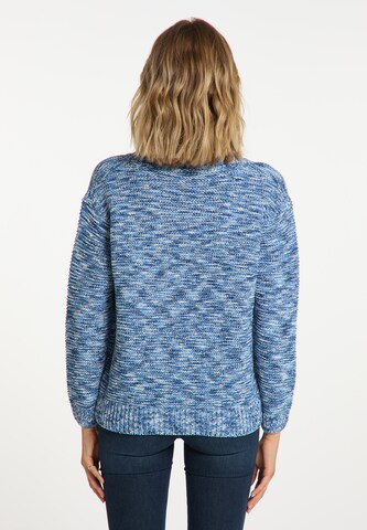 usha BLUE LABEL - Casaco de malha em azul