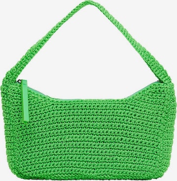 MANGO Handbag 'Alcudia' in Green: front