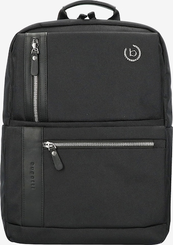 bugatti Backpack 'Nero' in Black: front