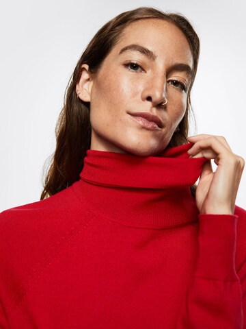 MANGO Sweater 'LUCASC' in Red