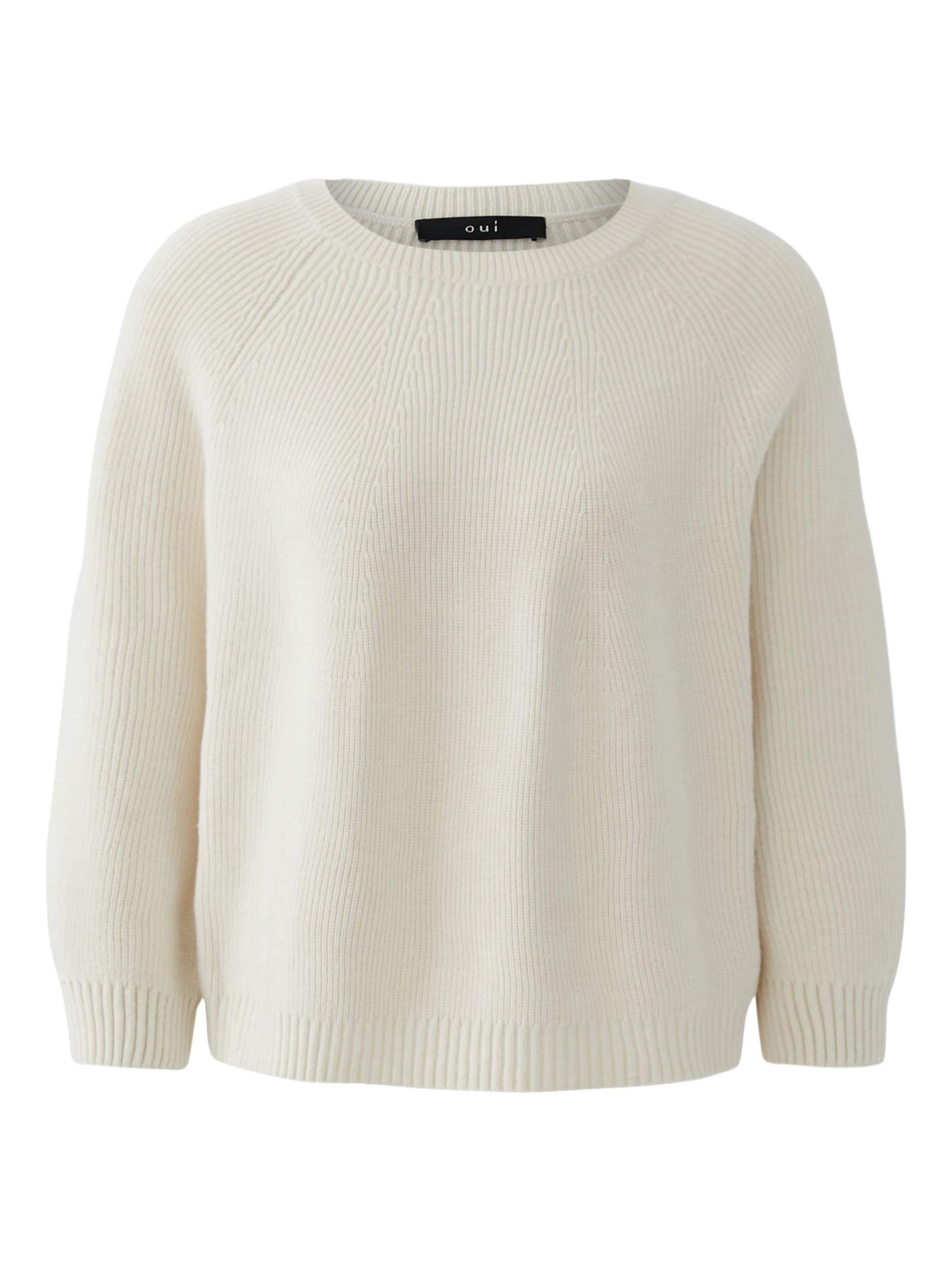OUI Sweater in White: front