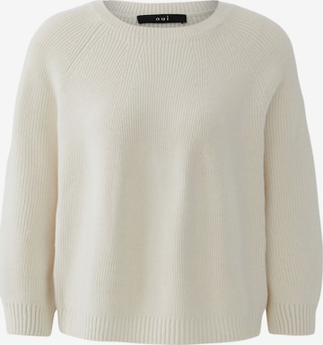OUI Sweater in White: front