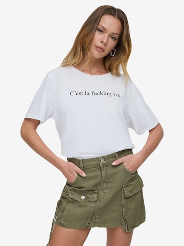 No Matter What Shirt in Wit