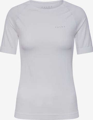 FALKE Funktionsshirt in Weiß: Vorderseite