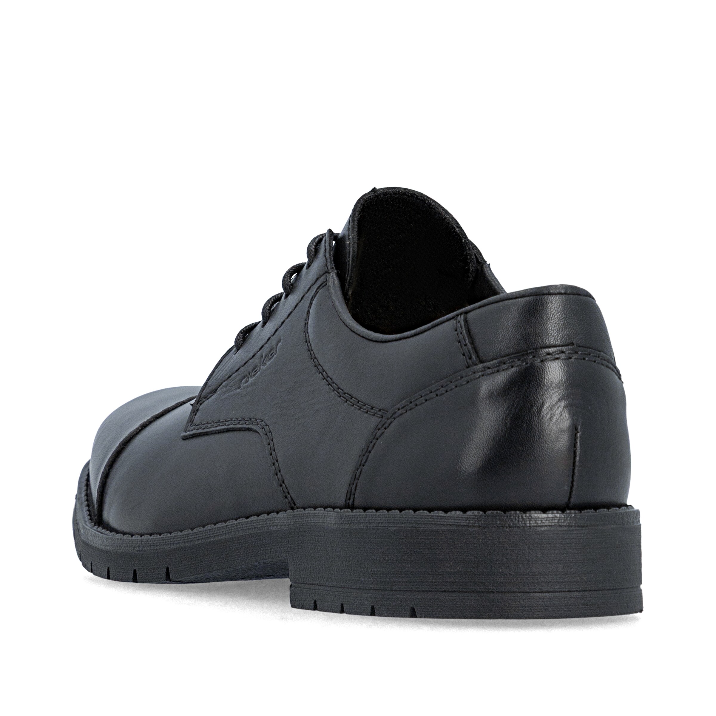 Chaussure à lacets Rieker en noir
