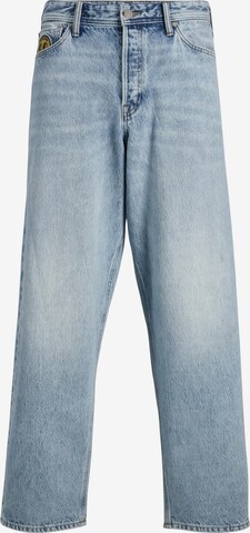 JACK & JONES Loosefit Jeans 'Iron' in Blauw: voorkant