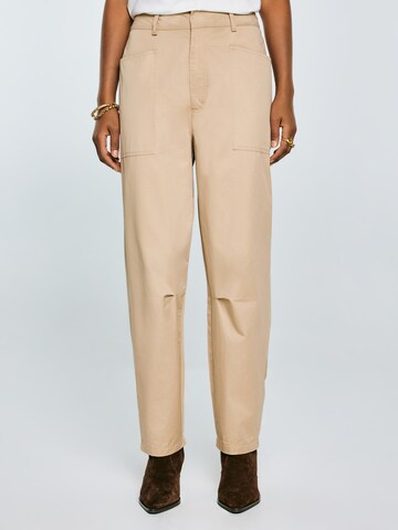 BIG STAR Regular Broek 'NAKIA' in Beige: voorkant