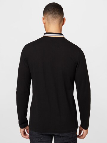 BOSS Green Shirt 'Plisy' in Black