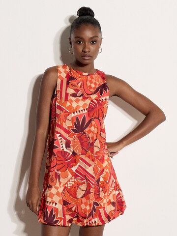 Apricot Dress ' ' in Red: front