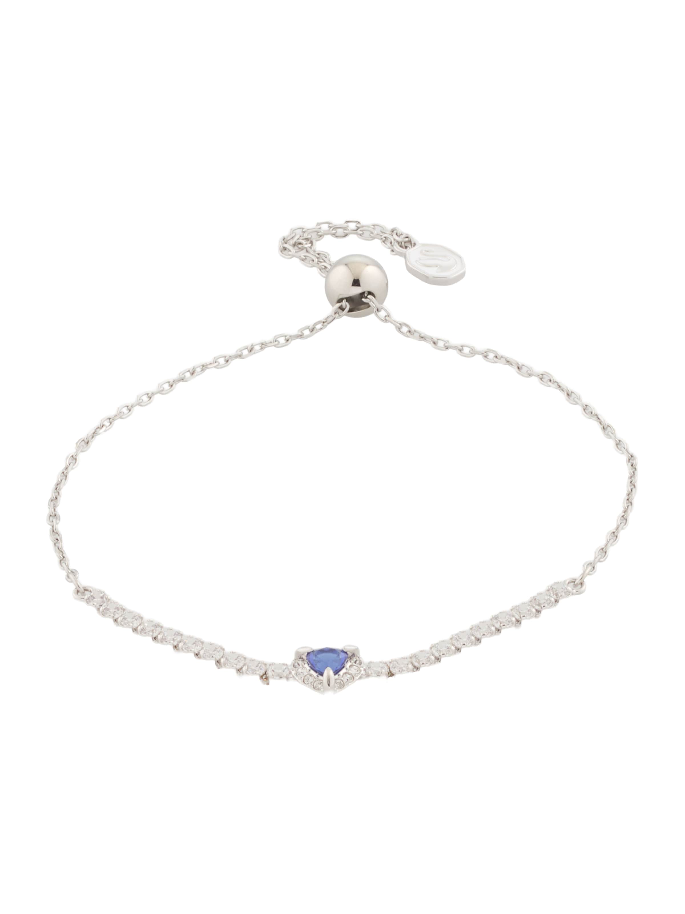 Swarovski Náramok - Modrá: predná strana