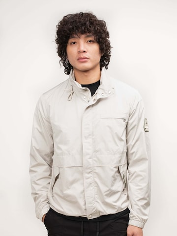 Giacca per outdoor ' Atlas Leichte Windjacke ' di JACK1T in beige: frontale