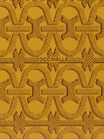 Portamonete 'COCCINELLE METALLIC COATED' di Coccinelle in giallo