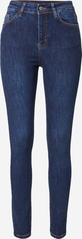 NU-IN Skinny Jeans in Blue: front