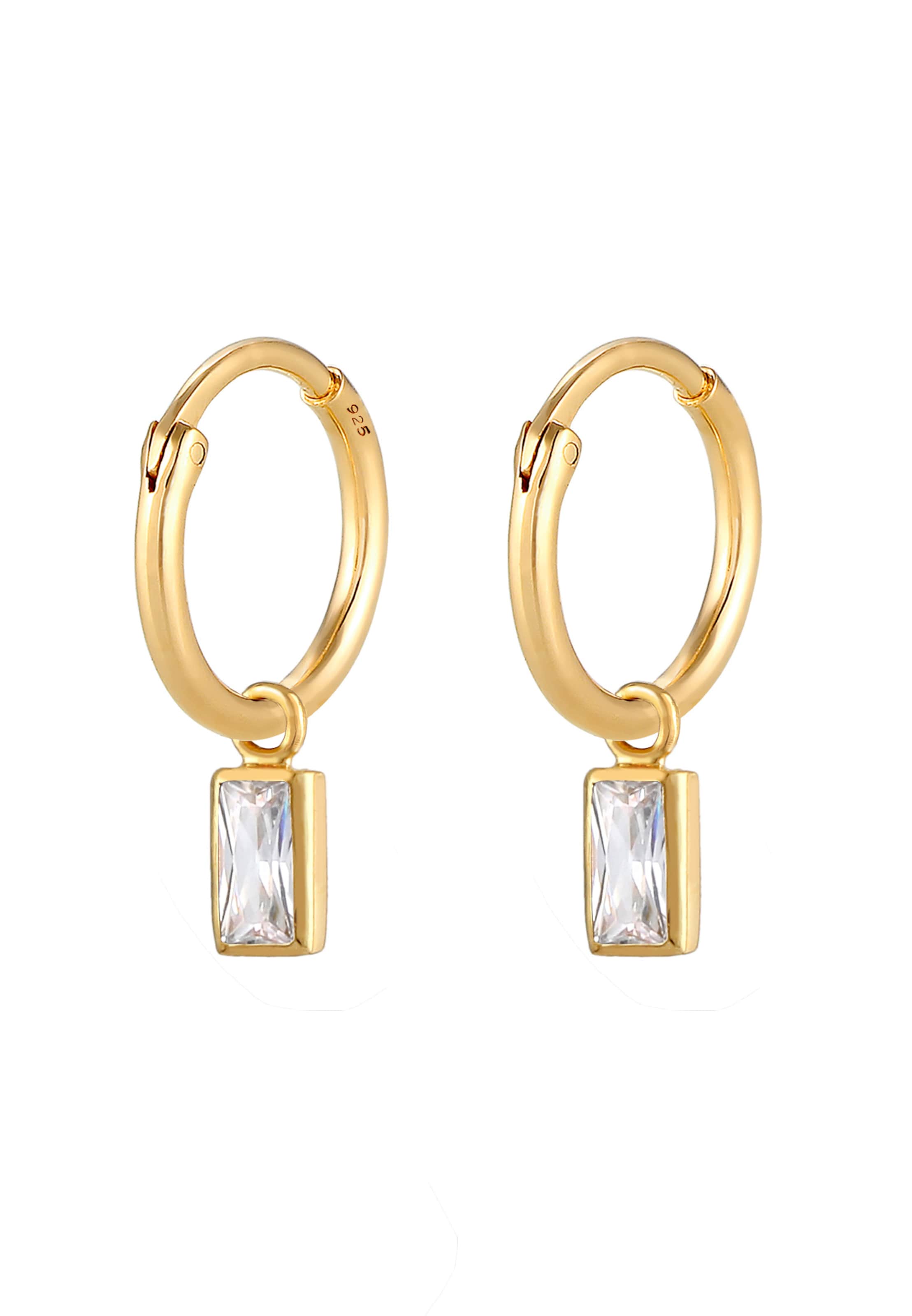 ELLI Kolczyki w kolorze złoty: przód