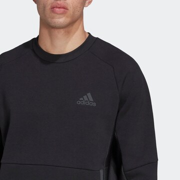 melns ADIDAS SPORTSWEAR Sportiska tipa džemperis 'Designed For Gameday'