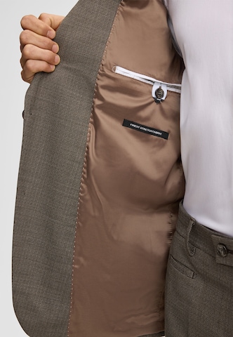 STRELLSON Slimfit Pak ' Alzer-Maury ' in Bruin