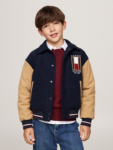 TOMMY HILFIGER Between-season jacket in Blue: front