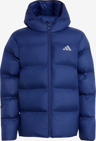 ADIDAS SPORTSWEAR - Casaco deportivo em azul: frente