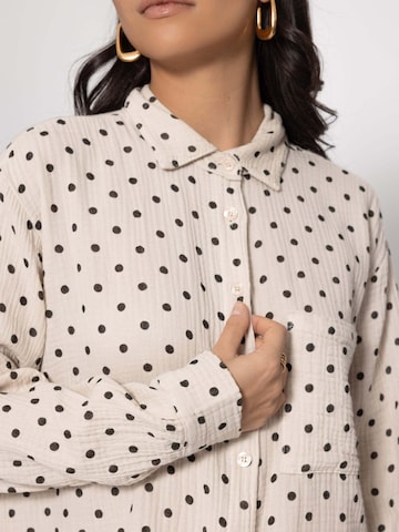 SASSYCLASSY Bluse‌‌‌‌‌‌‌ in Beige