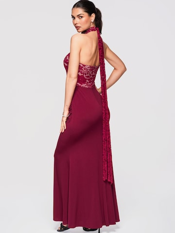 Ombre Abendkleid‌‌‌‌‌ in Rot